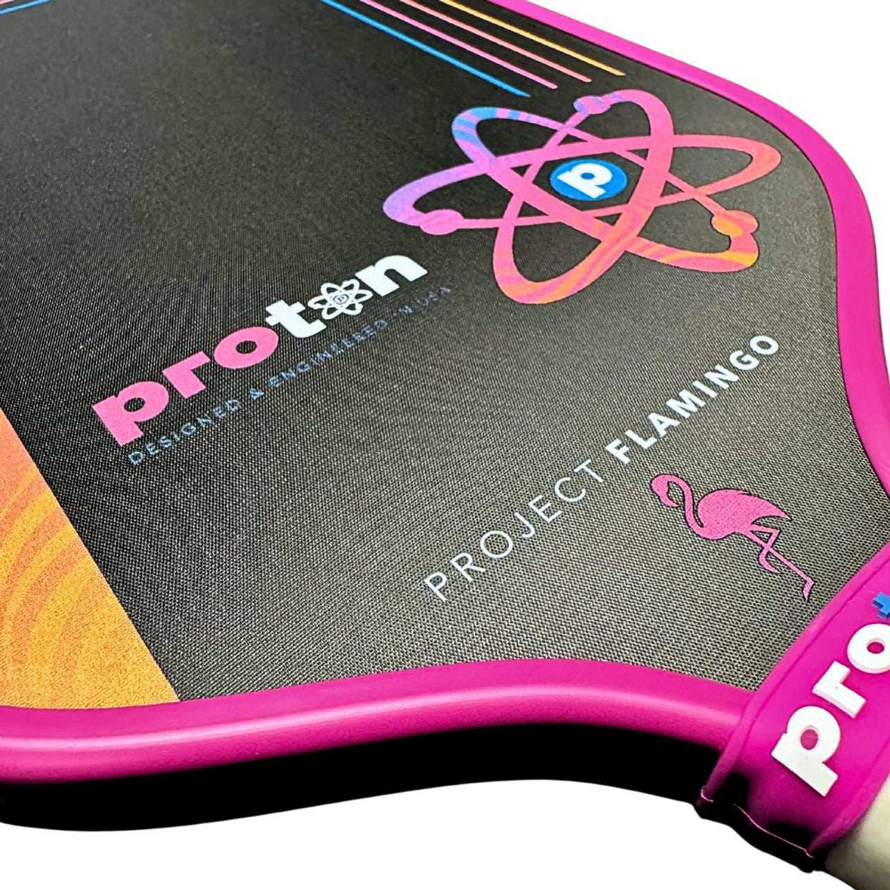 Proton Series Three Pickleball Paddle - Project Flamingo