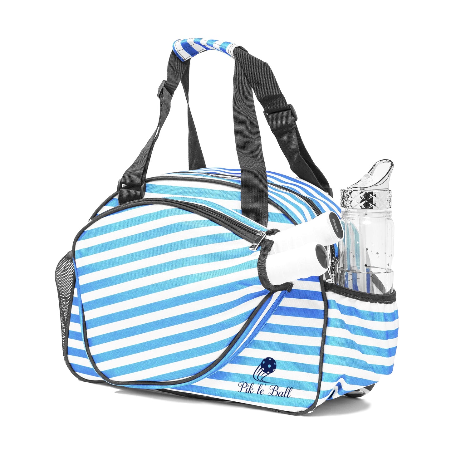 Pik'le'Ball - Stylish Stripe Blue Premium Tote Bag