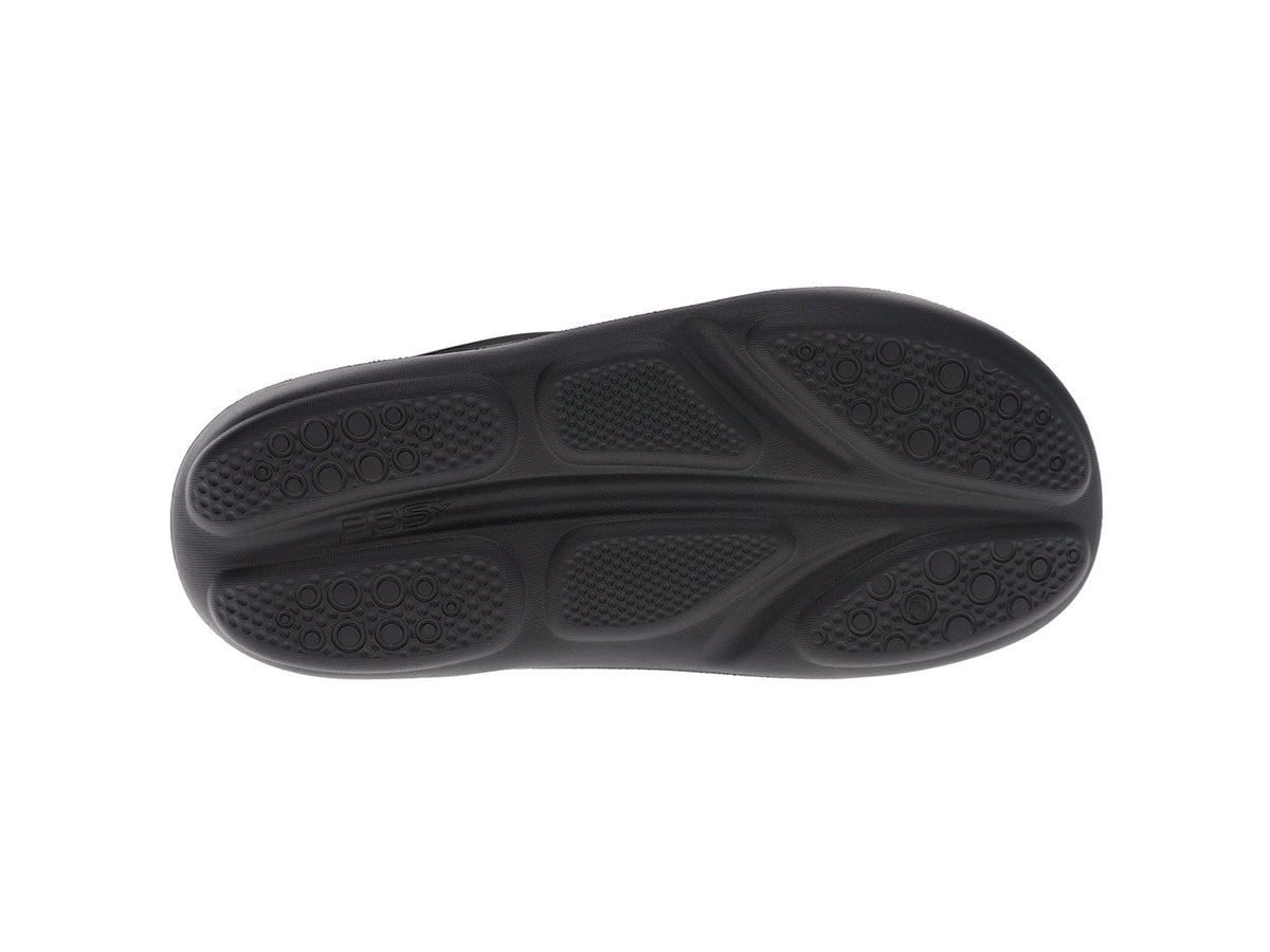 PB5star Après Sport Women's Recovery Flip Flop - Black