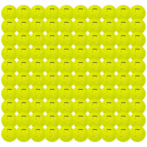 Franklin X-40 Outdoor Pickleballs – 100 Pack (Optic)