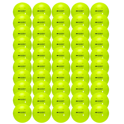 Diadem 'The Official' Premier Power Pickleball - 50 Pack