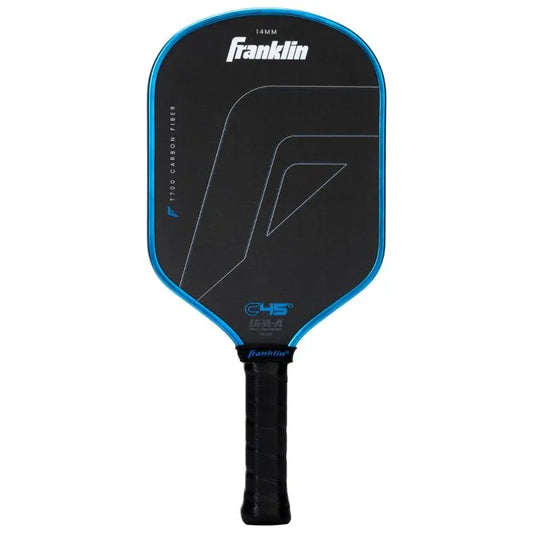 Franklin C45° Carbon Fiber Paddle - 14mm - Blue Pickleball Paddle