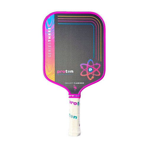 Proton Series Three Project Flamingo 15mm Widebody Pickleball Paddle
