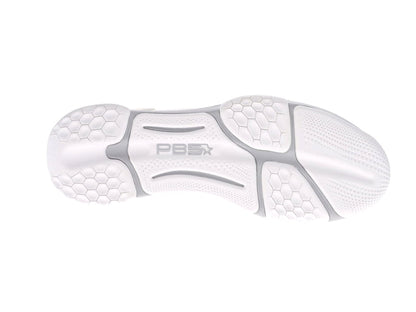 PB5star Court2 Men's Pickleball Court Shoe - White-Grey