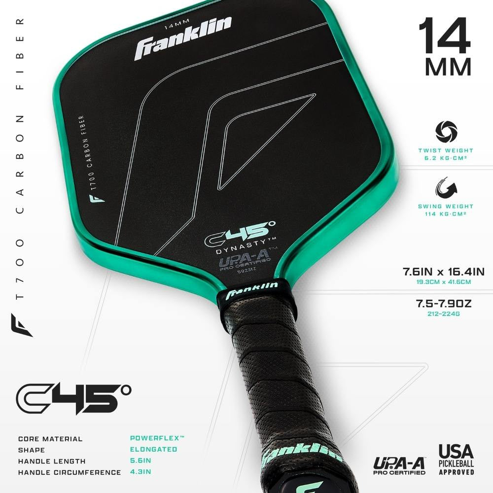 Franklin C45 Dynasty 14mm Pickleball Paddle