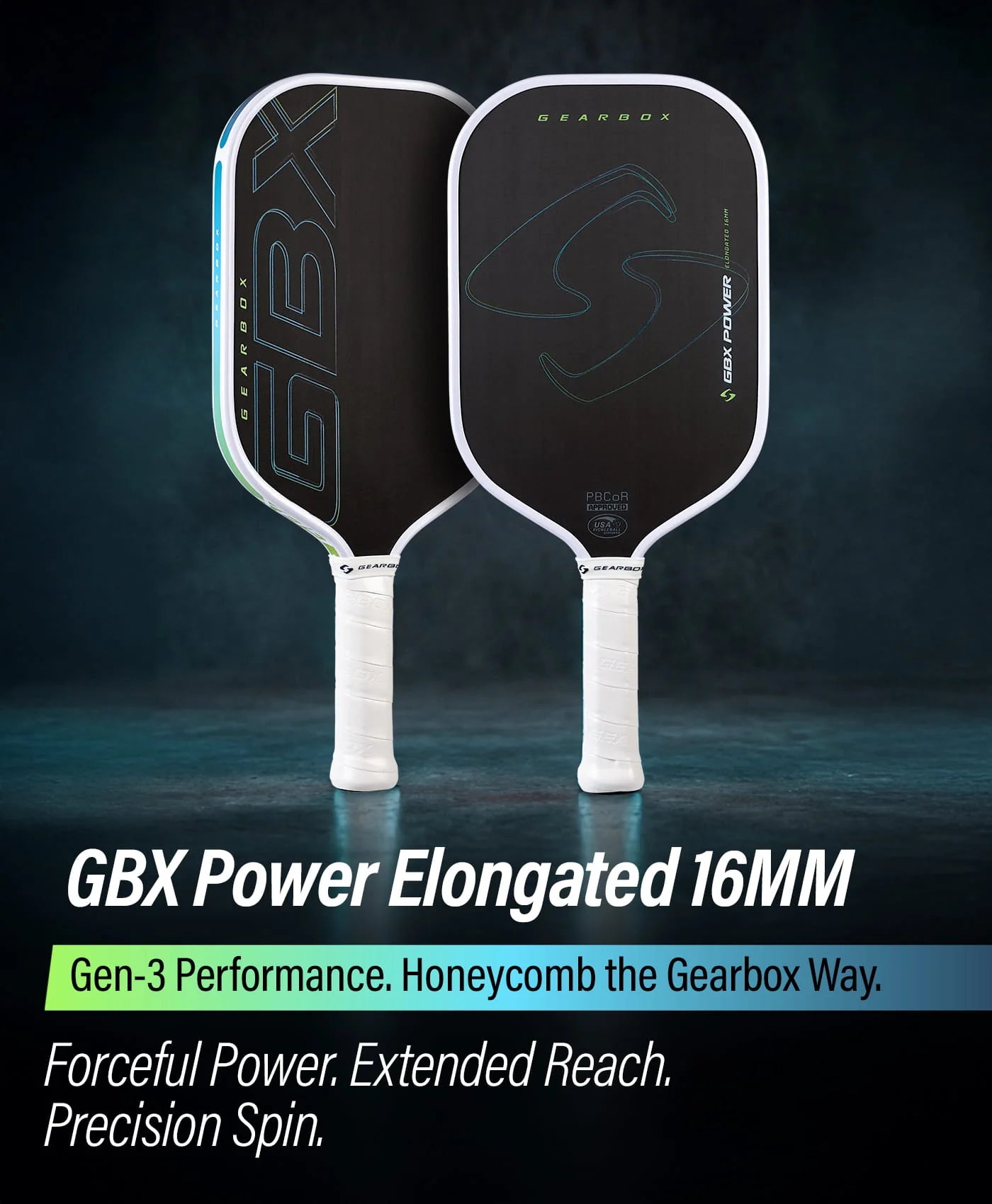 Gearbox GBX Power Elongated - Gen-3 Honeycomb