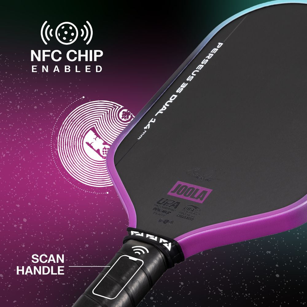 JOOLA Perseus Pro 3S Dual 14mm Pickleball Paddle