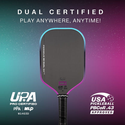 JOOLA Perseus Pro 3S Dual 14mm Pickleball Paddle