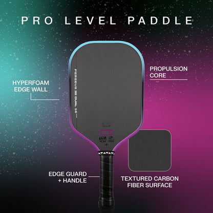 JOOLA Perseus Pro 3S Dual 16mm Pickleball Paddle