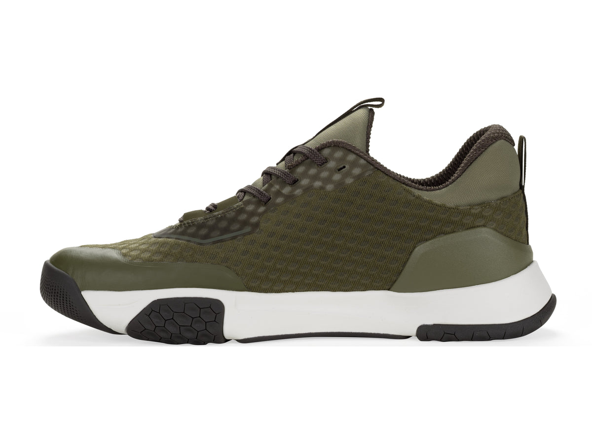 PB5star Axis Men's Pickleball Court Shoe - Olive Multi