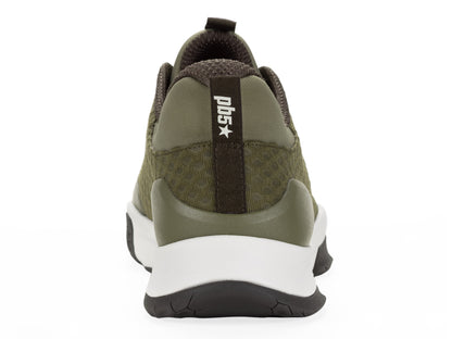 PB5star Axis Men's Pickleball Court Shoe - Olive Multi