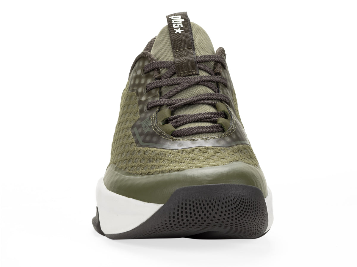 PB5star Axis Men's Pickleball Court Shoe - Olive Multi
