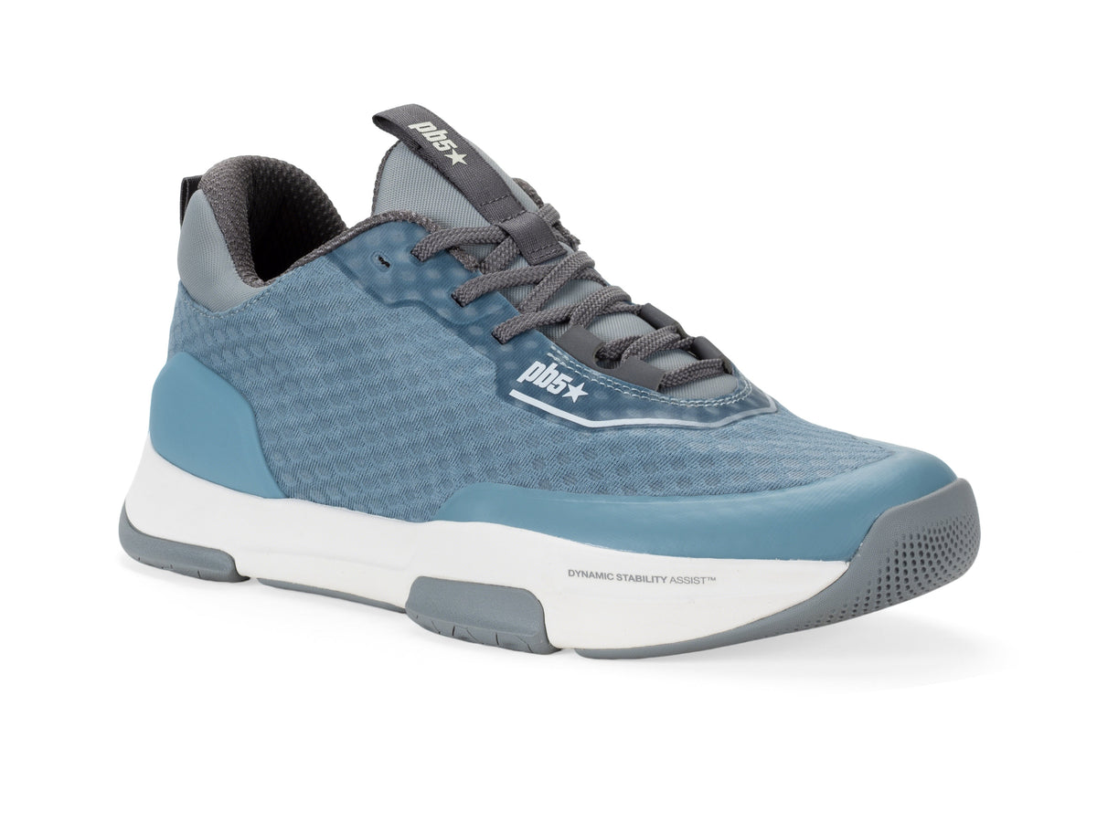 PB5star Axis Men's Pickleball Court Shoe - Steel Multi
