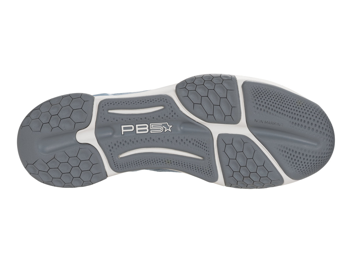PB5star Axis Men's Pickleball Court Shoe - Steel Multi