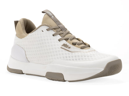 PB5star Axis Men's Pickleball Court Shoe - Soft White Multi
