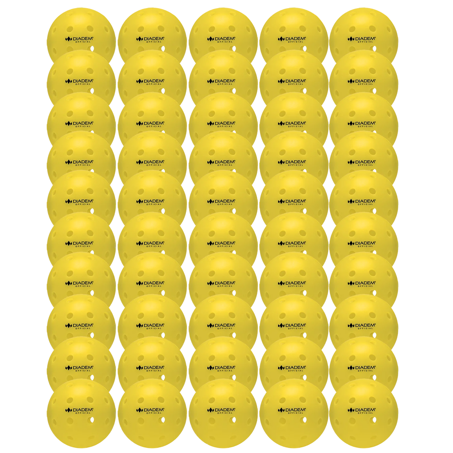 Diadem 'The Official' Premier Power Pickleball - 50 Pack