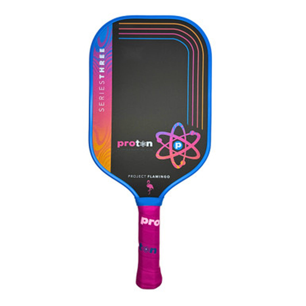 Proton Series Three Pickleball Paddle - Project Flamingo