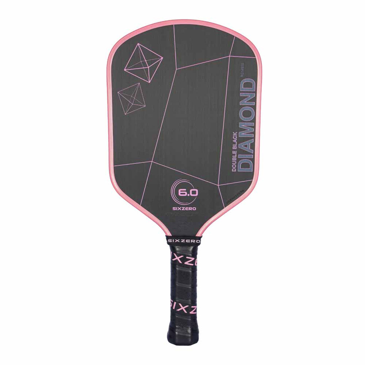 Six Zero Double Black Diamond Control 14mm Pickleball Paddle