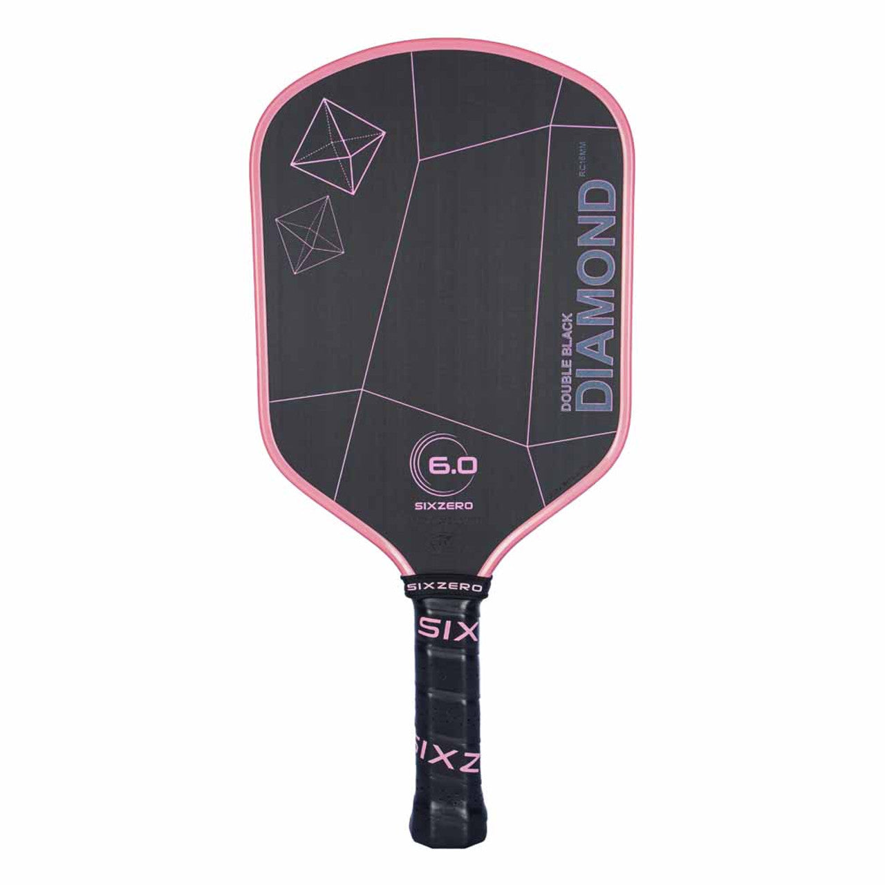 Six Zero Double Black Diamond Control 16mm Pickleball Paddle