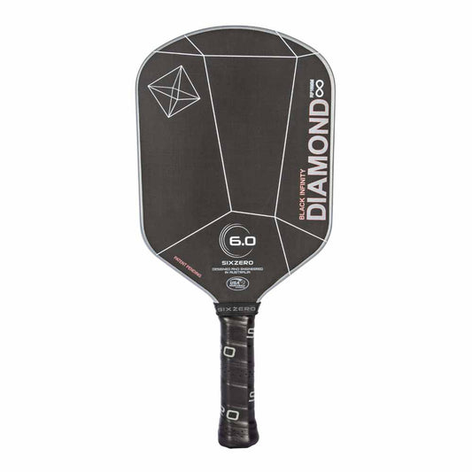 Six Zero Infinity Edgeless Double Black Diamond Control Pickleball Paddle