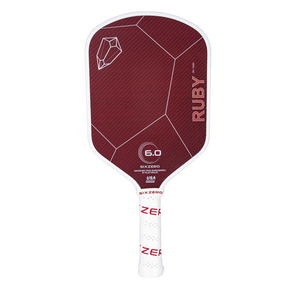 Six Zero Ruby 14mm Pickleball Paddle