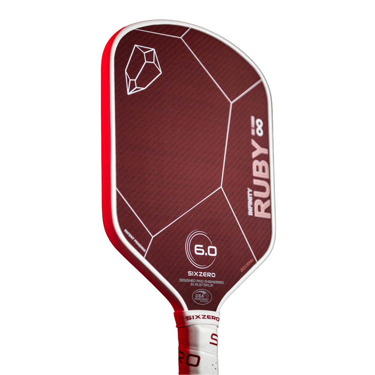 Six Zero Infinity Ruby 16mm Pickleball Paddle