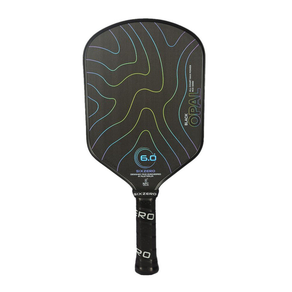 Six Zero Black Opal 14mm Pickleball Paddle