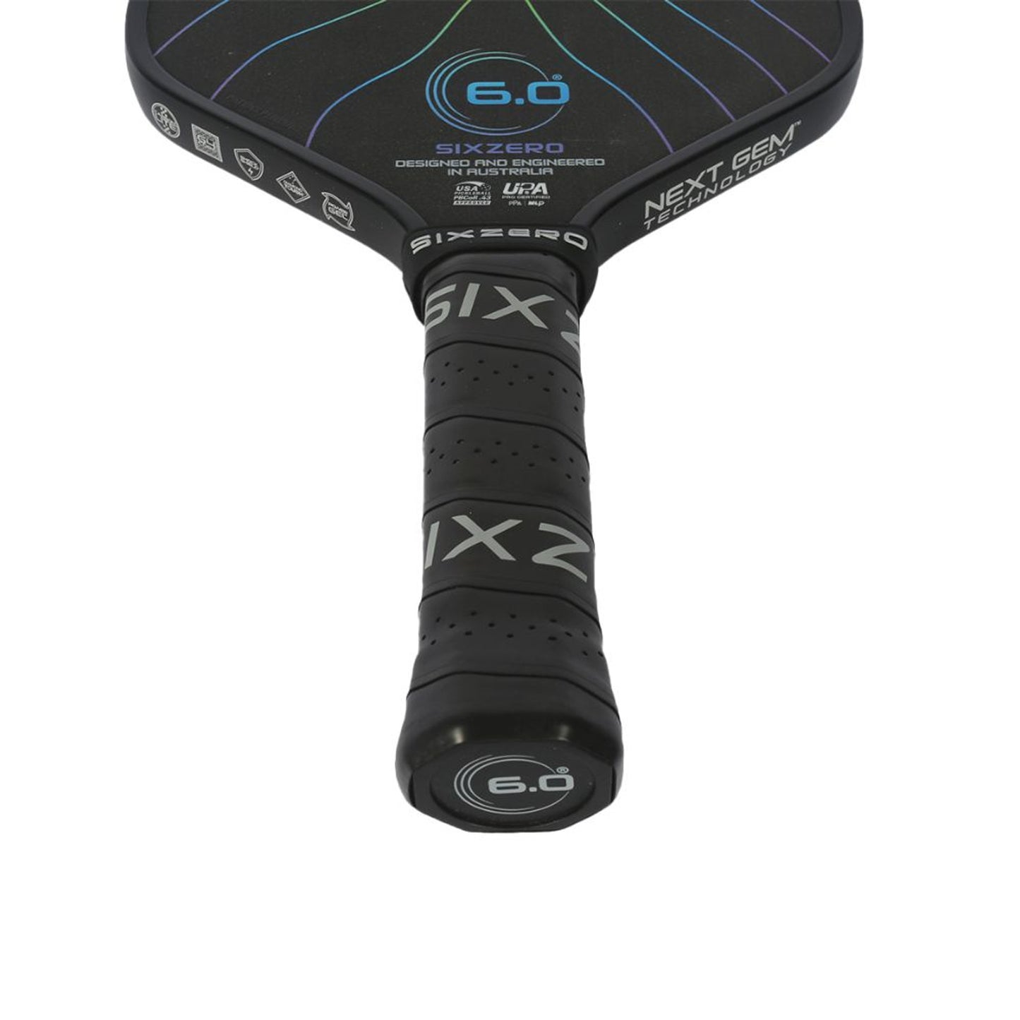 Six Zero Black Opal 14mm Pickleball Paddle