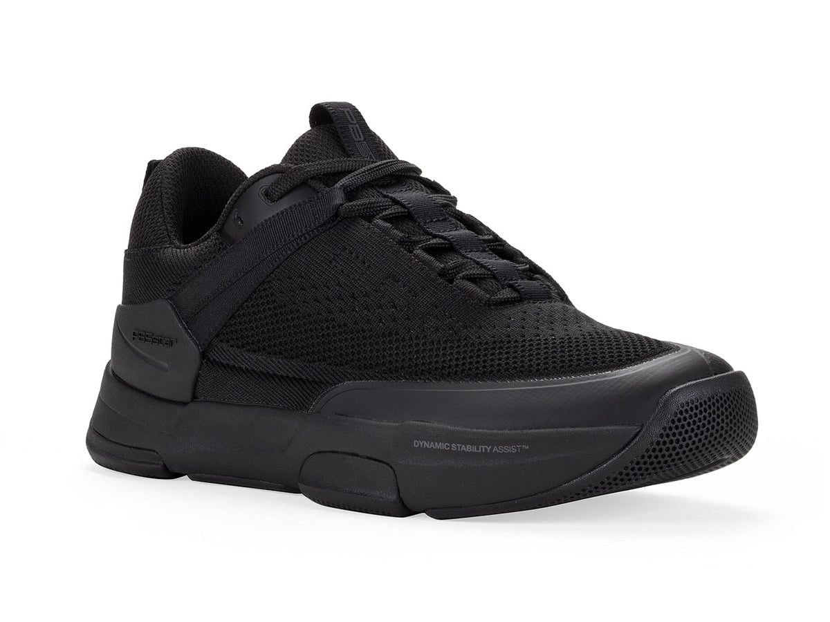 PB5star Court2 Women's Pickleball Court Shoe - Black-Black