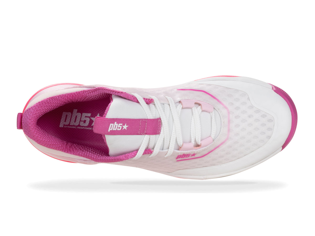 PB5star Axis Women's Pickleball Court Shoe - Fuchsia Multi
