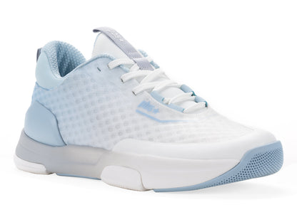 PB5star Axis Women's Pickleball Court Shoe - Lt. Blue Multi