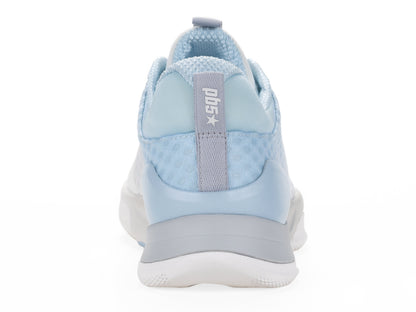 PB5star Axis Women's Pickleball Court Shoe - Lt. Blue Multi