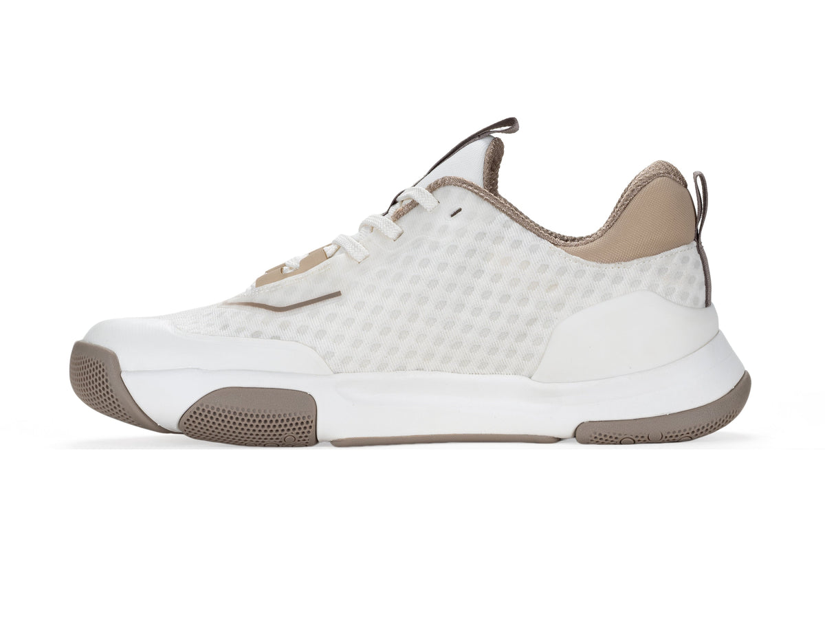 PB5star Axis Women's Pickleball Court Shoe - Soft White Multi