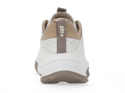 PB5star Axis Women's Pickleball Court Shoe - Soft White Multi