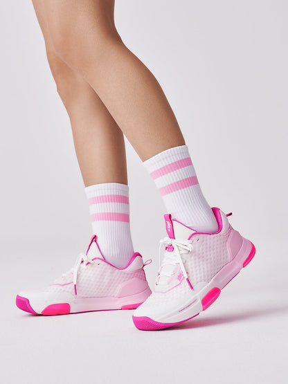 PB5star Axis Women's Pickleball Court Shoe - Fuchsia Multi