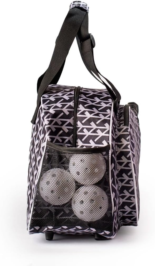 Pik'le'Ball - Court Couture Black Premium Tote Bag