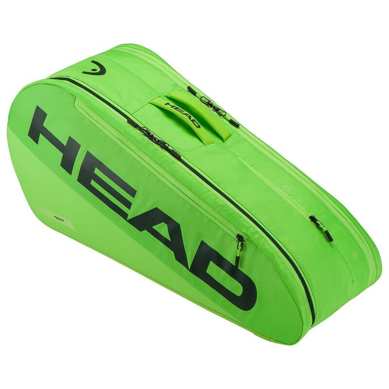HEAD Tour 6-Racquet Bag M (2026) (Sharp Green/Zverev line)