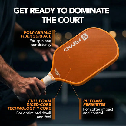 Pickleball Apes Charm S (Hybrid) Pickleball Paddle