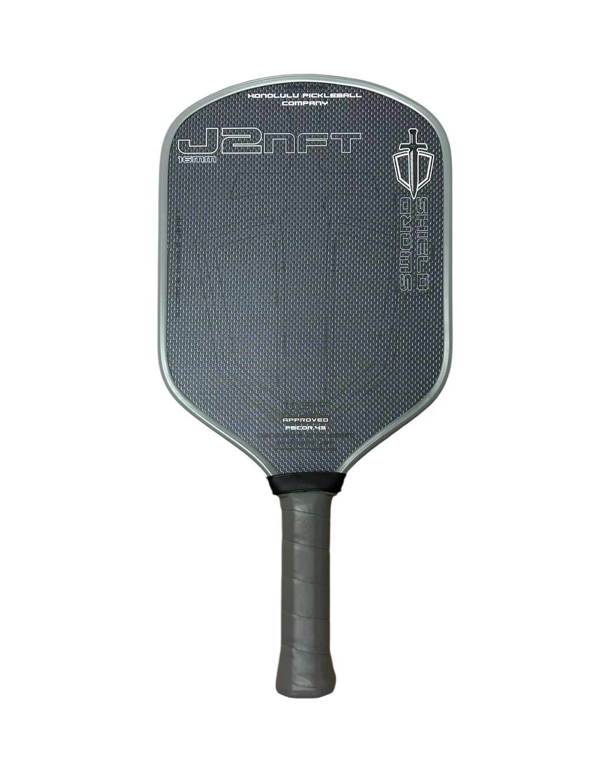 Honolulu Pickleball Sword & Shield J2NFT Paddle - Blue