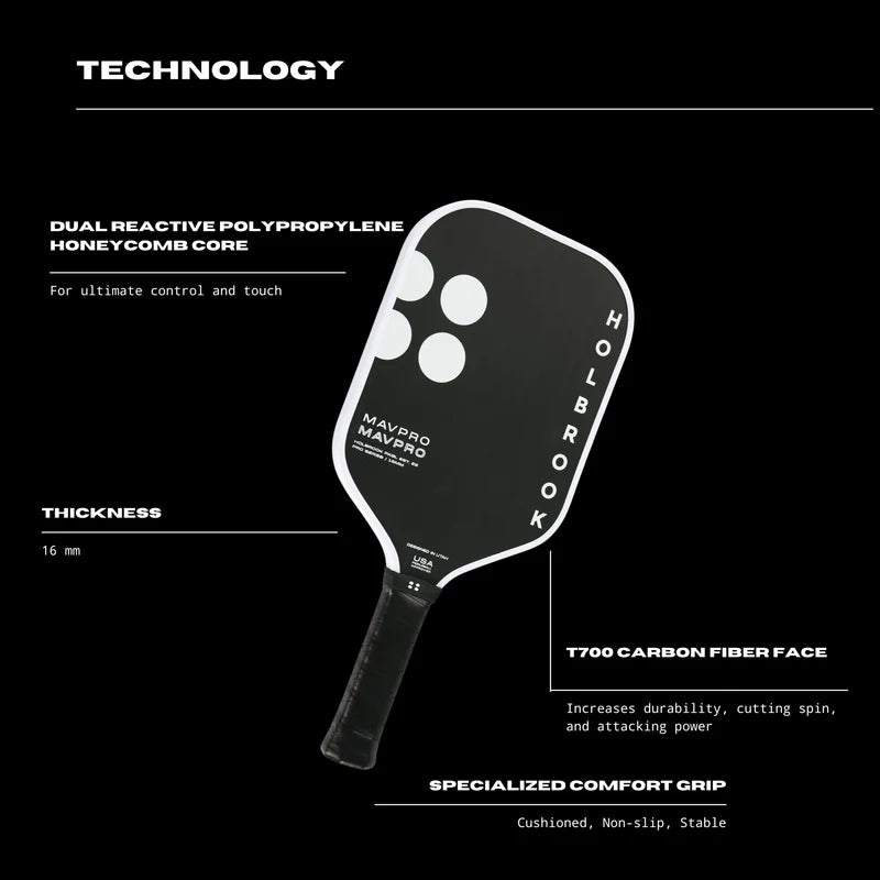 Holbrook Pickleball Mav Pro Paddle