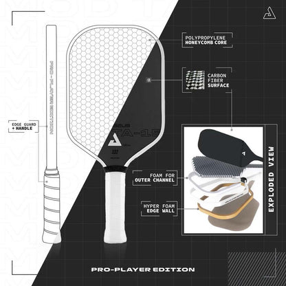 JOOLA Perseus 16mm Mod TA-15 Pro Player Edition Pickleball Paddle