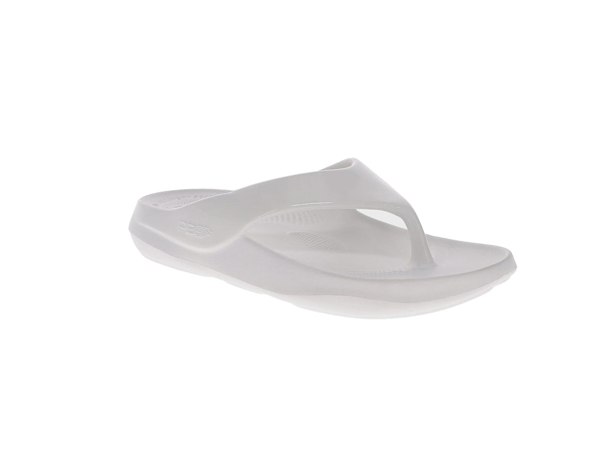 PB5star Après Sport Women's Recovery Flip Flop - White